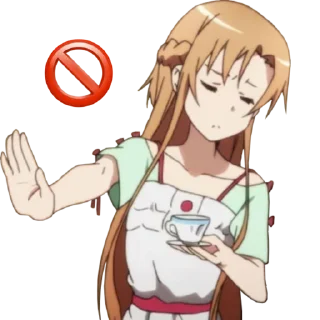 🙅‍♀ emoji Кто прочитал тот лох Telegram sticker 16 of 119