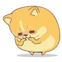 😅 emoji Corgi @IMG2D Telegram sticker 19 of 25