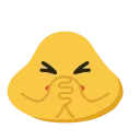 😓 emoji Animated Hangouts @IMG2D Telegram sticker 11 of 24