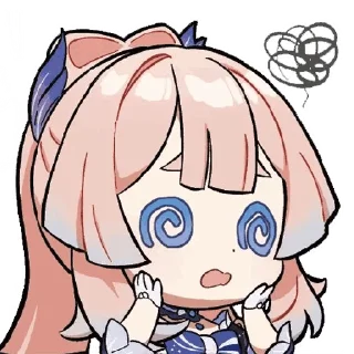 😵‍💫 emoji Genshin Collab @stickersMH Telegram sticker 10 of 39