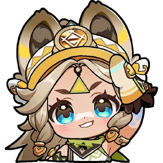 😁 emoji Natlan | @spletnik_fatui Telegram sticker 5 of 80