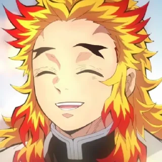 🔥 emoji Rengoku Telegram sticker 12 of 18