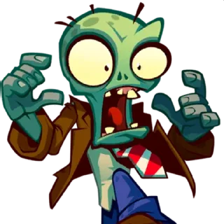 😱 emoji PvZ Related Telegram sticker 24 of 32
