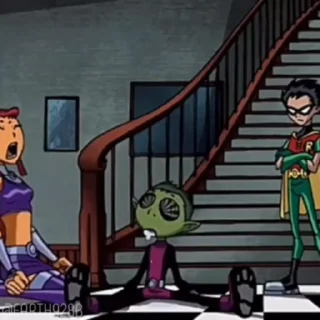 😍 emoji Teen Titans • @Earth928B Telegram sticker 22 of 50