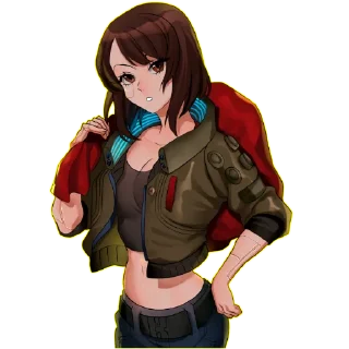 🎁 emoji Love, Money, Rock'n'Roll - Kagome • @KRILYUB Telegram sticker 8 of 63