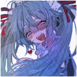 🔪 emoji Miku Telegram sticker 20 of 112