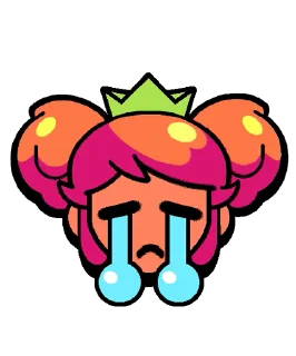 😭 emoji Mandy Pins @BrawlStarsStik Telegram sticker 14 of 23