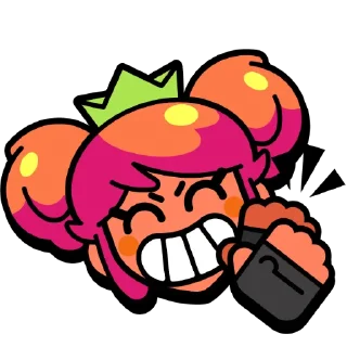 👏 emoji Mandy Pins @BrawlStarsStik Telegram sticker 15 of 18