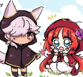 🐾 emoji nilou x cyno @itsgensharts Telegram sticker 23 of 25
