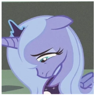 🥺 emoji Принцесса Луна Telegram sticker 3 of 15