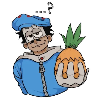 🍍 emoji бананы!!!?!?!???!?!? Telegram sticker 14 of 24