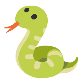 🐍 emoji Животинки Telegram sticker 24 of 30