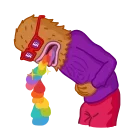 🤮 emoji Boy's Club Telegram sticker 15 of 30