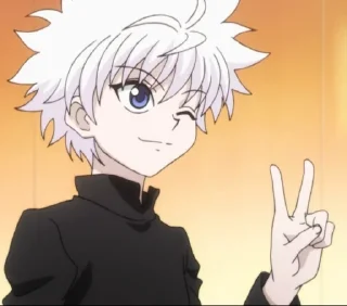 ✌️ emoji Hunterxhunter Telegram sticker 10 of 24