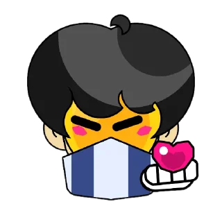 ❤ emoji Стикеры 👉 @animokubot Telegram sticker 4 of 50