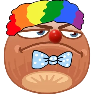 🤡 emoji Справедливый орех @R_O_O_M Telegram sticker 12 of 108