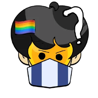 🤨 emoji Стикеры 👉 @animokubot Telegram sticker 23 of 50