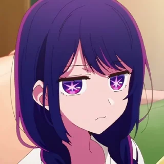 🌟 emoji AI !【星野 アイ】 Telegram sticker 19 of 45