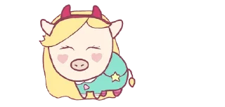 Sticker from 💜 cows-4 @moolokobot