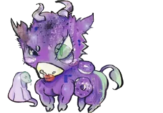 Sticker from 💜cows-42 @moolokobot