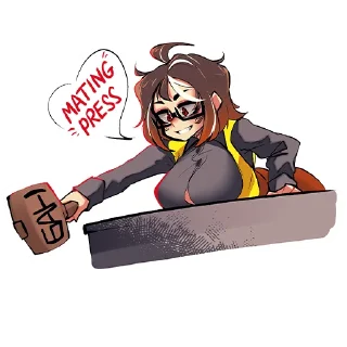 😘 emoji Лансерина 2.0 Telegram sticker 8 of 10