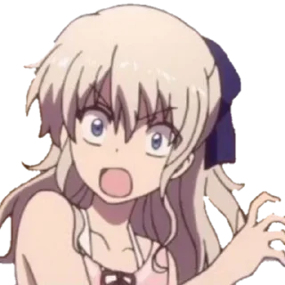 ❤️ emoji @Anime_stickery Нао Томори Telegram sticker 5 of 15