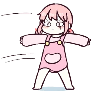 😶 emoji Нао-тян @anime_sticks Telegram sticker 3 of 30