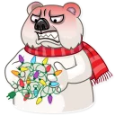 😡 emoji Ted Frosty Telegram sticker 18 of 30