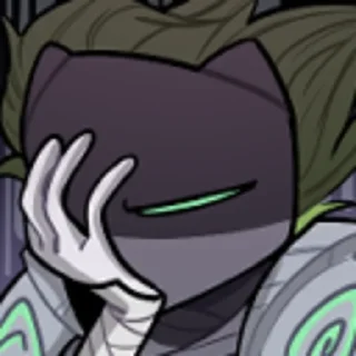 😐 emoji Dragon's Servant Telegram sticker 9 of 22