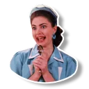 😛 emoji Twin Peaks Telegram sticker 11 of 23