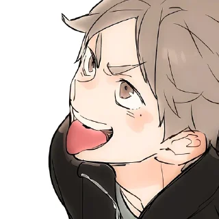 👅 emoji Коуши @rrrrriom Telegram sticker 6 of 33
