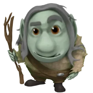 🤨 emoji Тролль Апполинарий @KASTRAT1186 Telegram sticker 23 of 51