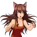 😲 emoji Julia (Everlasting Summer) Telegram sticker 3 of 13