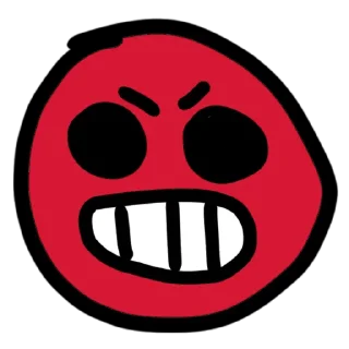 🤬 emoji У меня нет прав Telegram sticker 15 of 51