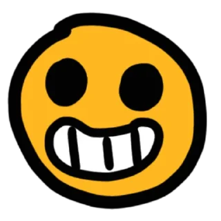 😁 emoji У меня нет прав Telegram sticker 4 of 51