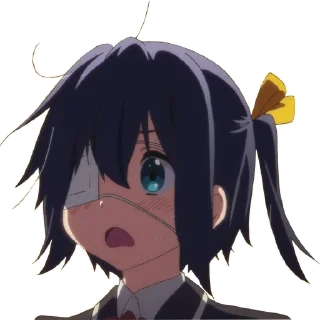 😦 emoji Rikka Takanashi Telegram sticker 14 of 18