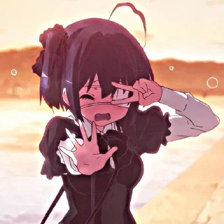 😊 emoji Rikka @Kanjuro659 Telegram sticker 6 of 19