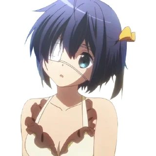 🤨 emoji Rikka Takanashi Telegram sticker 17 of 18