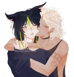 🌟 emoji Ушастик тигнари 🍃🍃 Telegram sticker 6 of 22