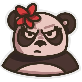 😡 emoji Мей мей Telegram sticker 13 of 50