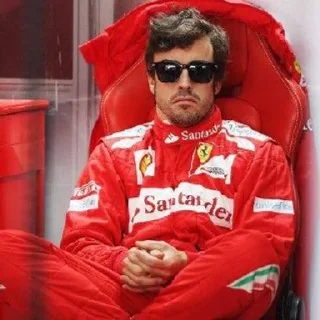 Sticker from f1 struggles