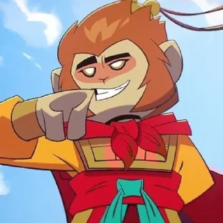 🤪 emoji ᕕᴍᴏɴᴋᴇʏ ᴋɪᴅᕗ @nuyaporzhal Telegram sticker 12 of 118