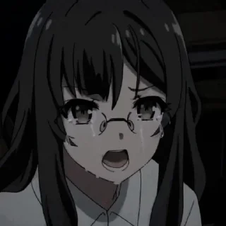 ❤️ emoji futaba rio @anime_Stickerr Telegram sticker 19 of 26