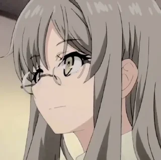 ❤️ emoji futaba rio @anime_Stickerr Telegram sticker 22 of 26