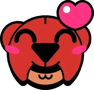🥰 emoji Brawl Stars Telegram sticker 17 of 120
