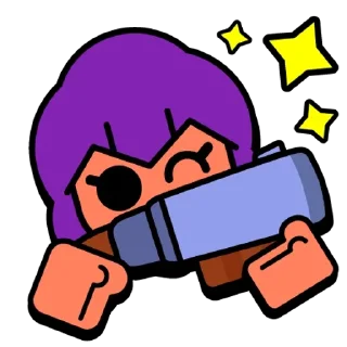 🤫 emoji Brawl Stars Telegram sticker 9 of 120