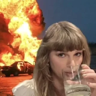 Sticker from taylor is my mom!!