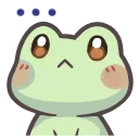 🙊 emoji froggy ➜ @kotletovvemoji Telegram sticker 17 of 40