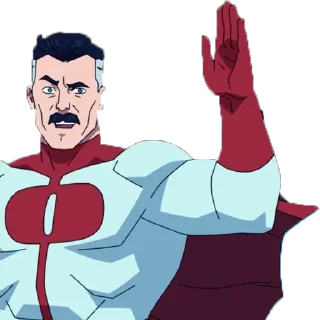 ✋ emoji Omni-man Telegram sticker 11 of 20