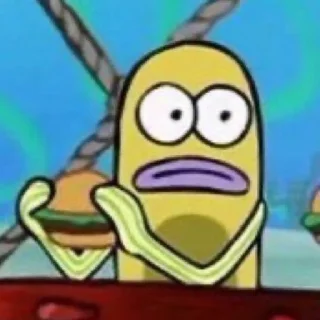 😳 emoji Sponge bob meme Telegram sticker 13 of 120